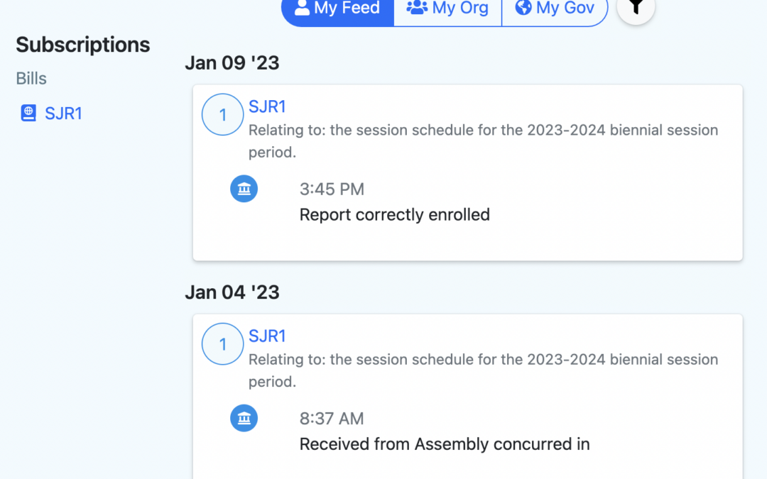 All about the 2023-24 Biennium Schedule